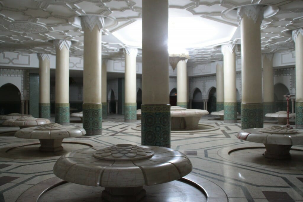 Mosquée Hassan II - Casablanca - Salle des Ablutions