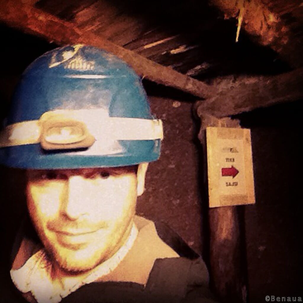 Pyramides de Bosnie, moi dans les tunnels de Ravna