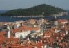 Photo de la ville de Dubrovnik prise des remparts