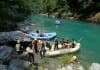 Photo de la rivière Tara au Montenegro - autre groupe de rafters