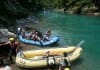 Photo de la riviere Tara au montenegro - rafting