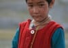Jeune garçon d'un village perché -Vallée du Zanskar - Inde