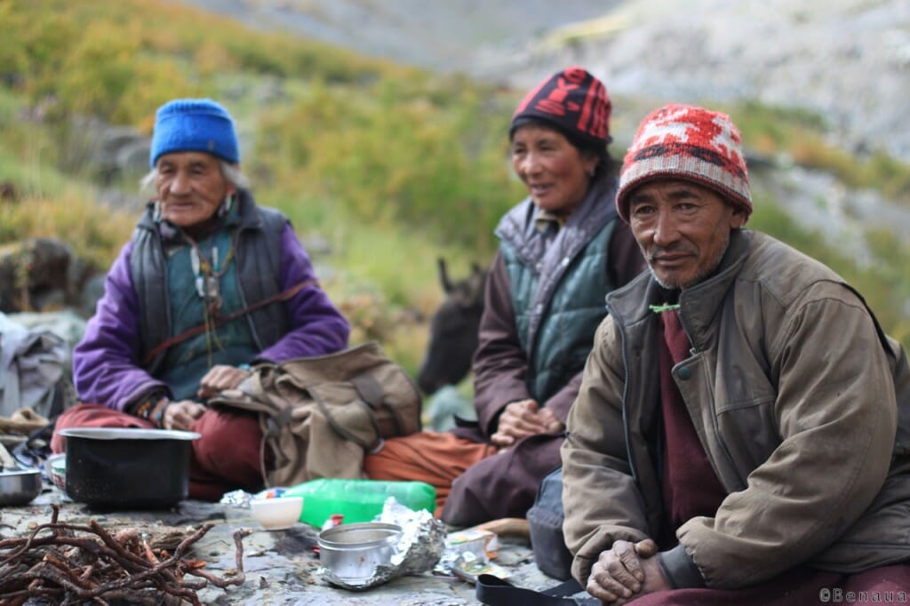 Habitants du Zanskar - Photogsar - Inde