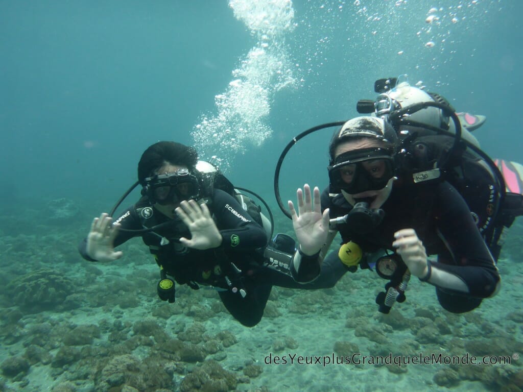 Apprendre la plongée à Bali