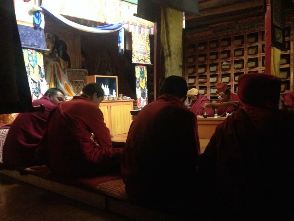 Monastères bouddhistes au Zanskar en Himalaya