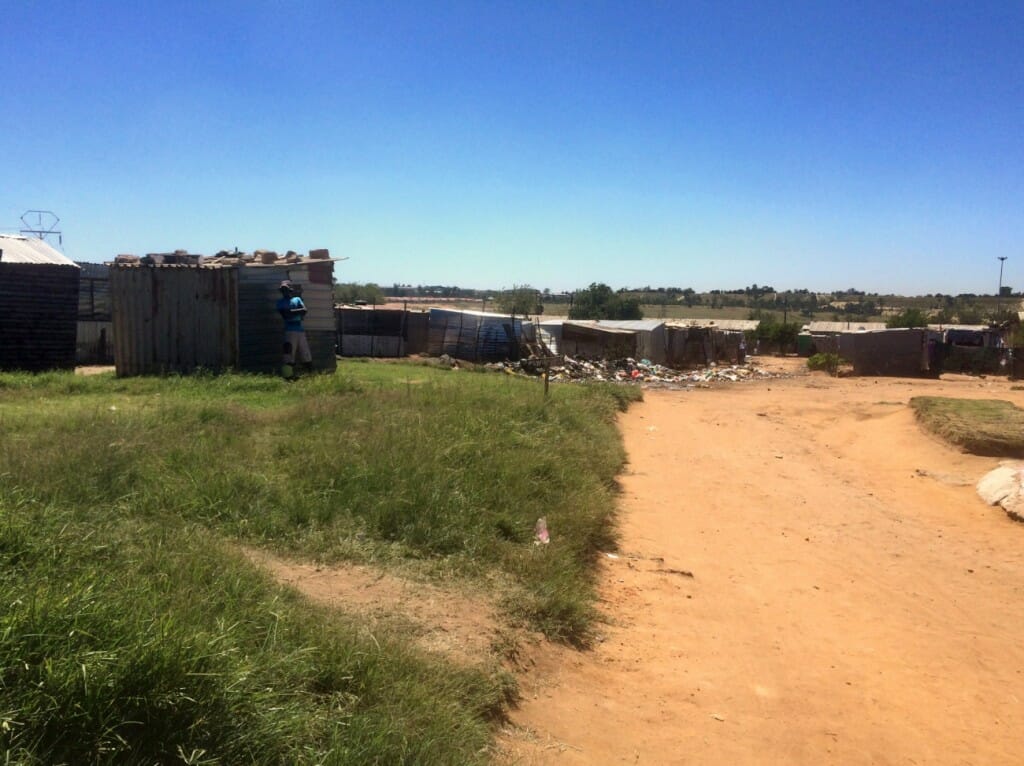 Bidonville de Soweto
