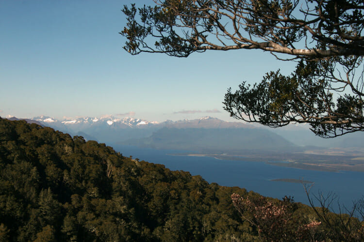 Vue des montagnes de Murchison en Nouvelle Zélande