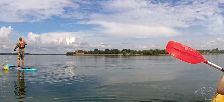 Lac du Der - Kayak avec Benjamin du Funcenter