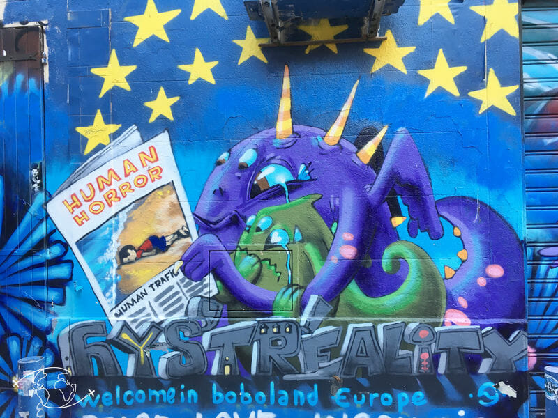 Que faire à Marseille - Graffiti du Cours Julien