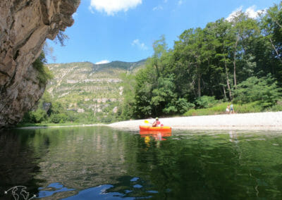 Kayak dans les Gorges du Tarn