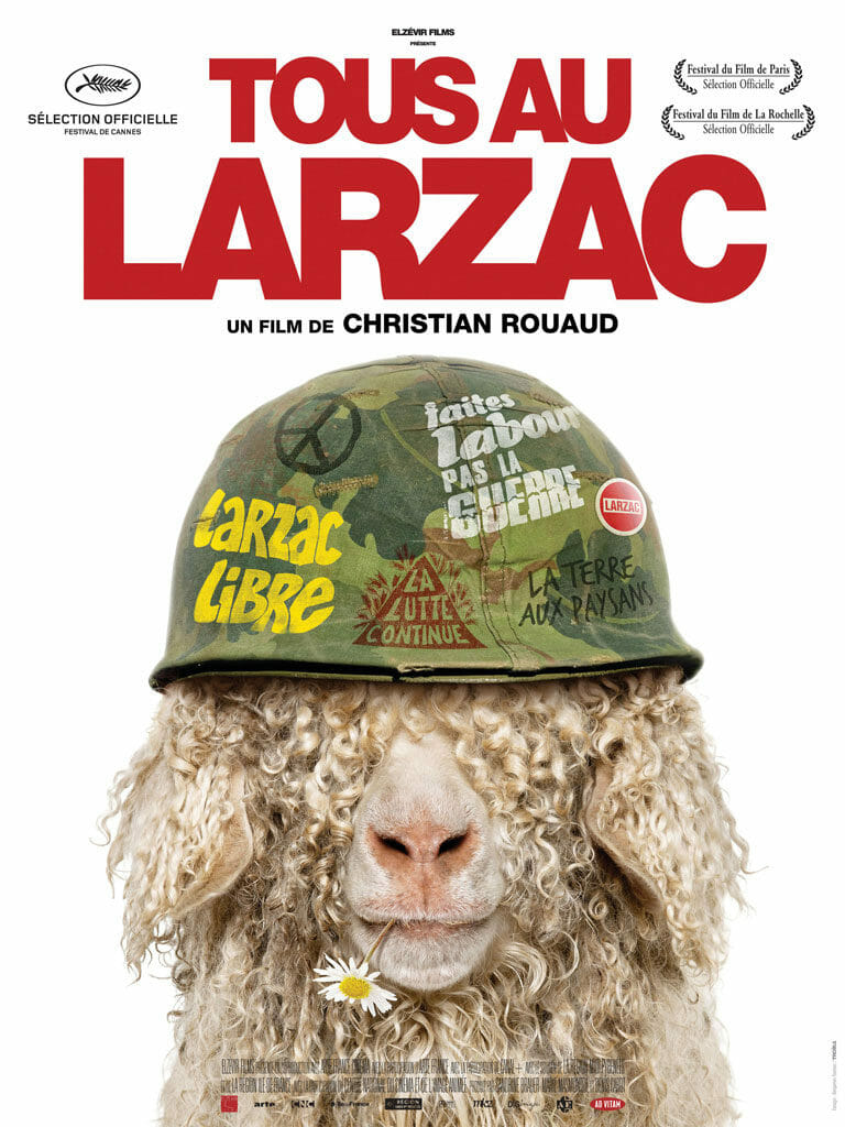Tous au Larzac - affiche du film de Christian Rouaud
