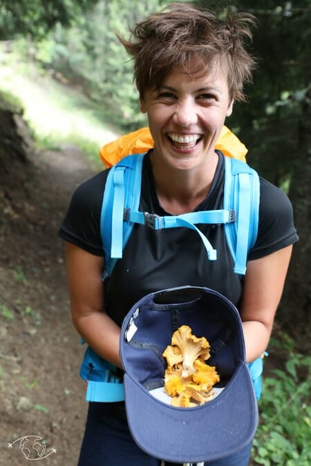 Louisa et ses champignons - Tour des Dents du Midi