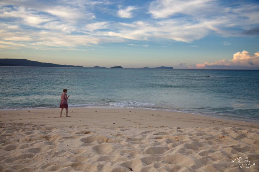 Coucher de soleil sur l'Îlot de sable blanc - Mayotte