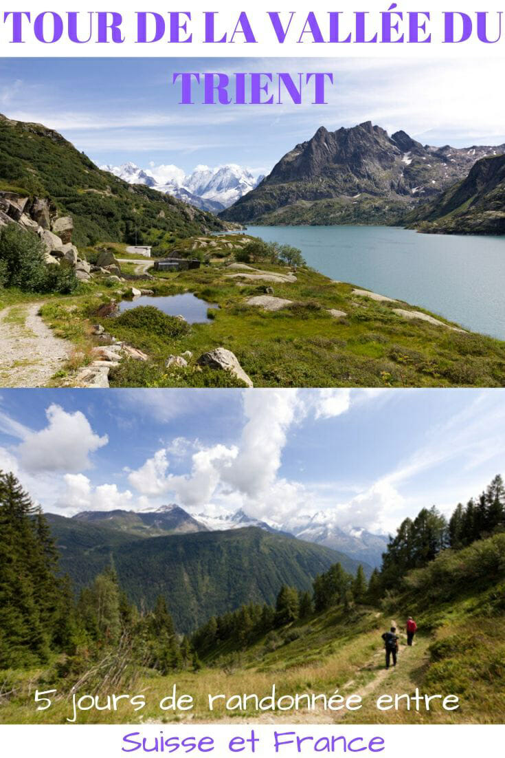 Tour de la Vallée du Trient : 5 jours de randonnée dans le Valais suisse