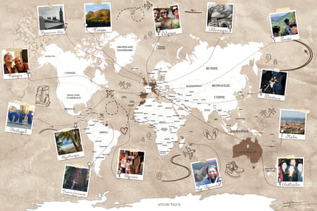 La carte du monde - cartedumonde.eu - V2